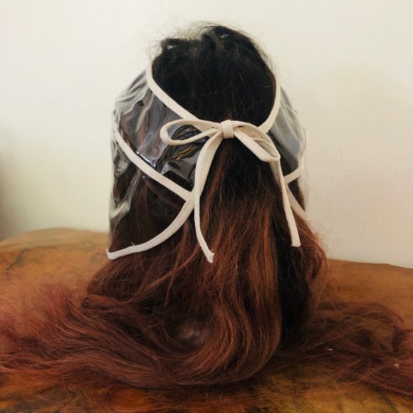 Face shield Mask with matching Hat sturdy washable - Picture 5 of 6